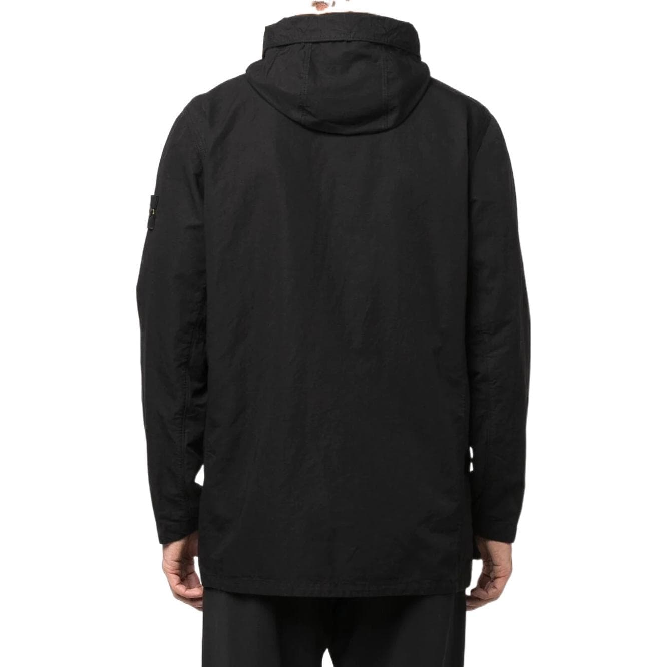 Куртка Stone Island SS22 Black Hooded Jacket - изображение 3