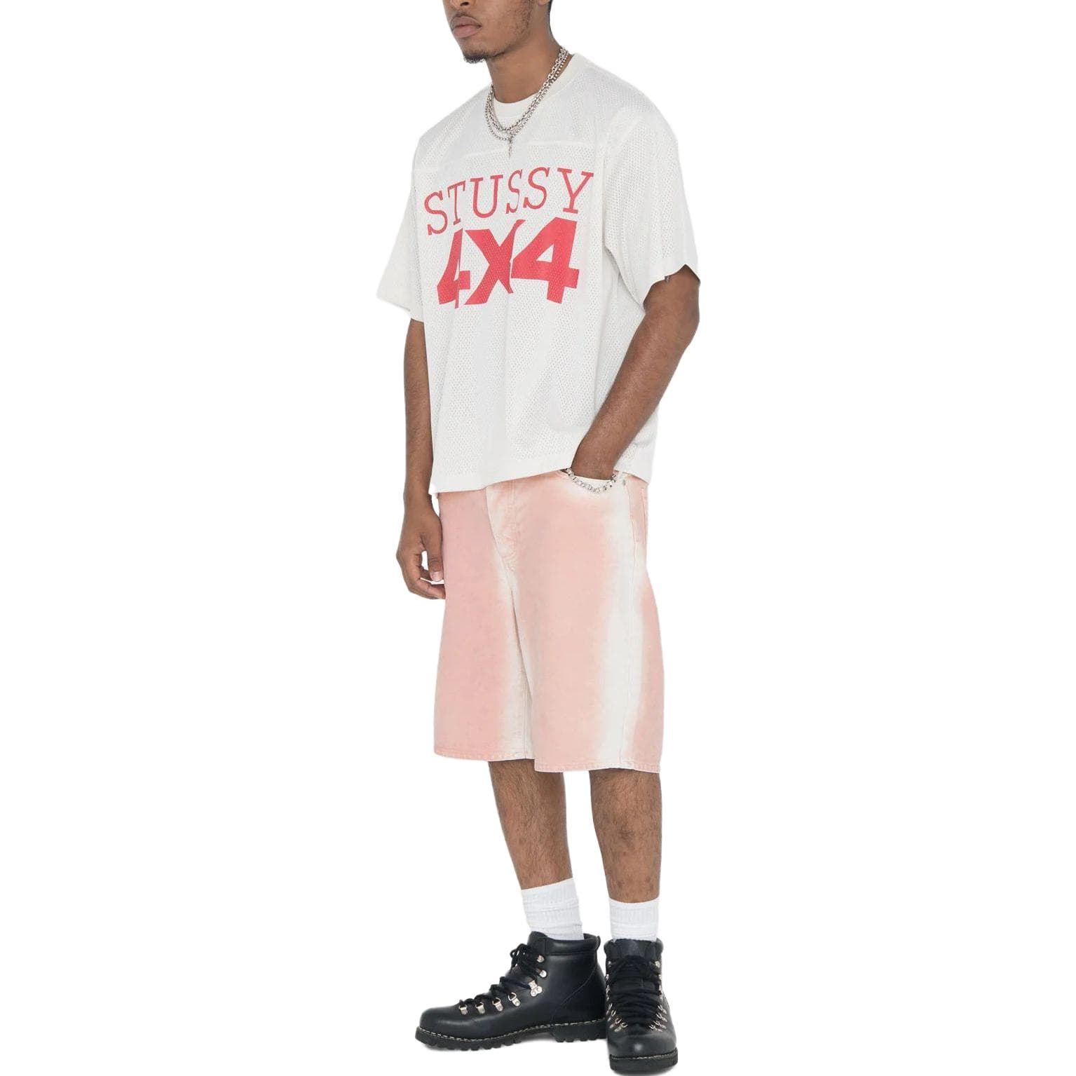 Джинсовые шорты Stussy Spray Dye Big Ol' Shorts - изображение 4
