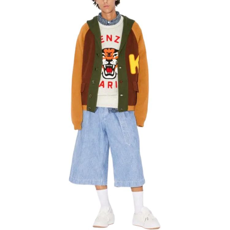 Кофта KENZO Embroidered Oversized Genderless Sweatshirt Logo - изображение 3