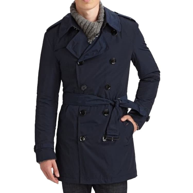Ветровка Burberry Trench Coat Navy - изображение 4