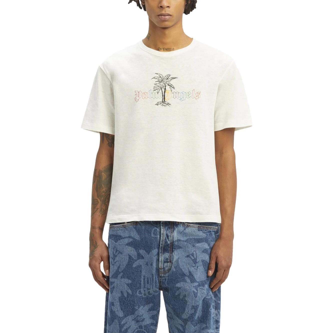 Футболка PALM ANGELS LogoT - изображение 3