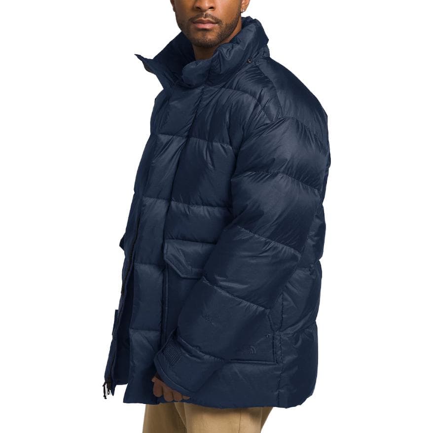 Зимняя куртка The North Face Parka Navy - изображение 4