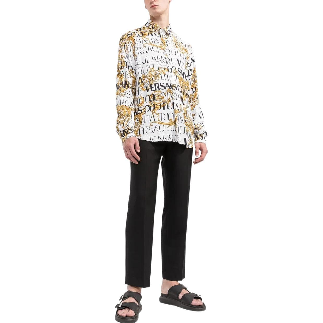 Рубашка VERSACE JEANS COUTURE FW22 Logo - изображение 2