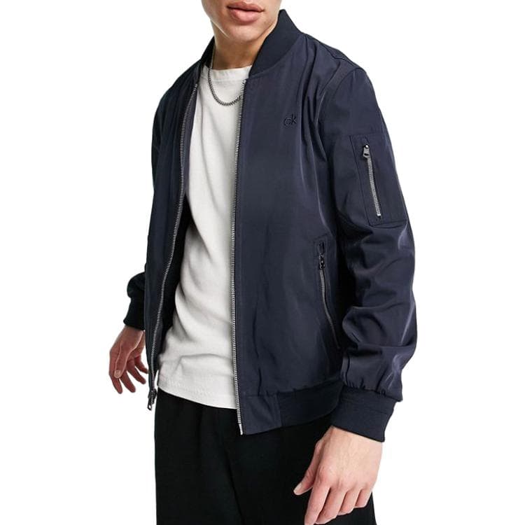 Куртка Calvin Klein Blue Men's Jackets Кальвин Кляйн Синий Мужской Куртки - изображение 4