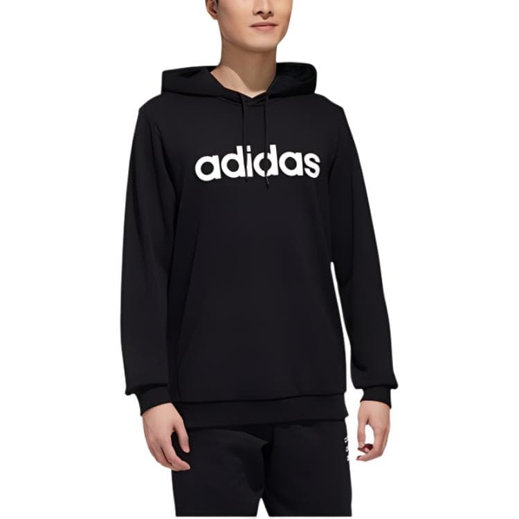 Худи Adidas Мужские черные Толстовка - изображение 4