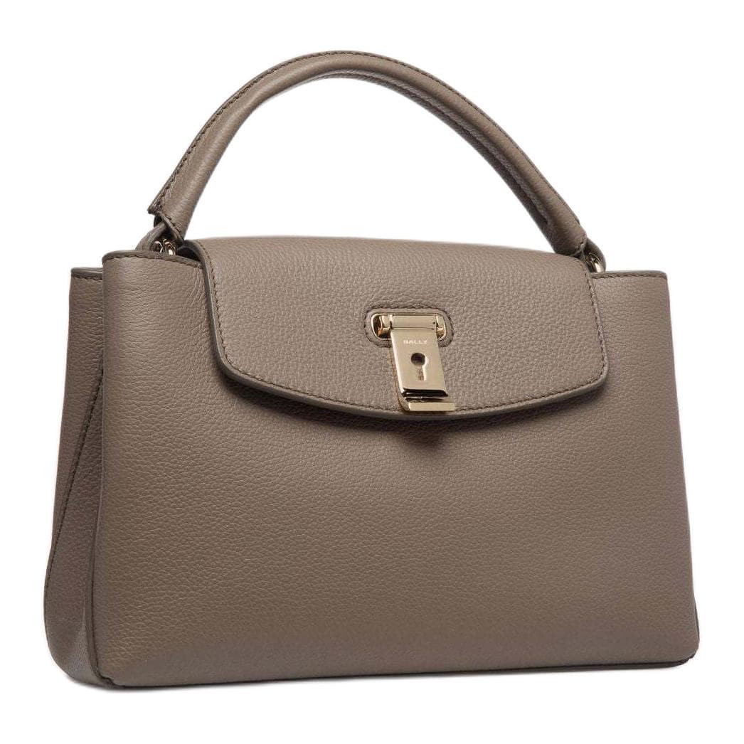 Сумка Bally Lock Me Brown - изображение 4