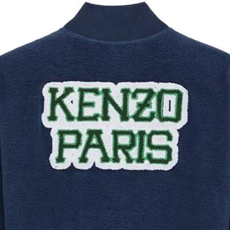 Куртка KENZO Logo Embroidered Zip Jacket - изображение 6
