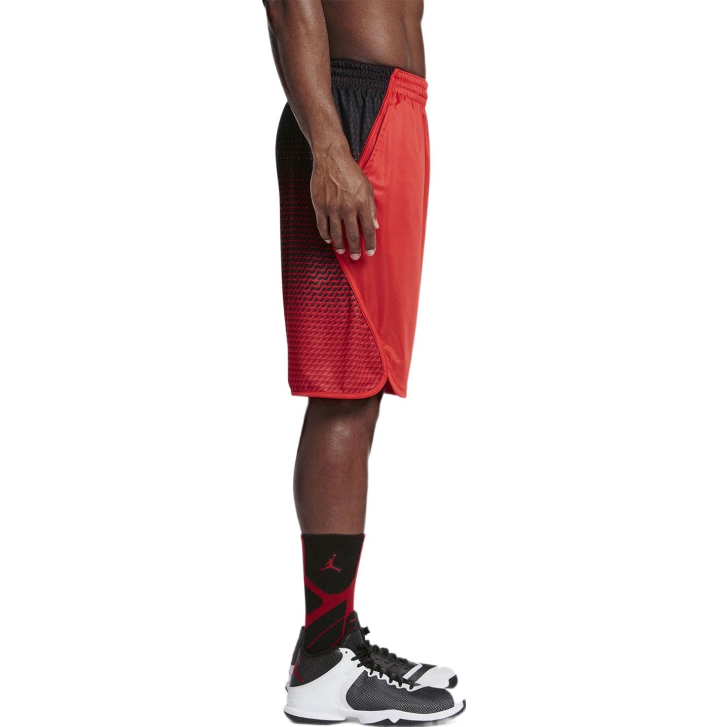 Баскетбольные шорты Jordan Basketball Shorts Red - изображение 6