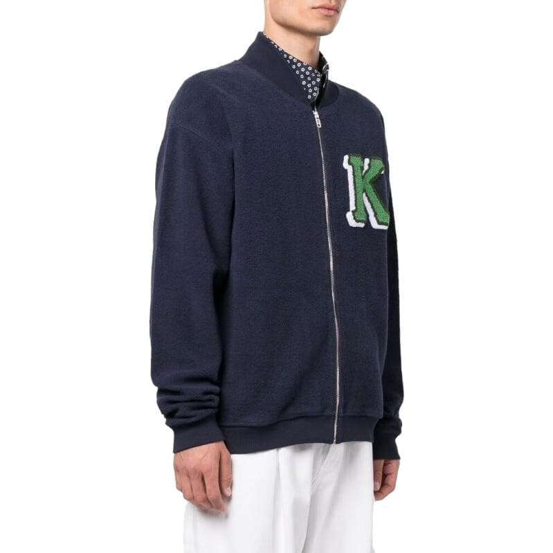 Куртка KENZO Logo Embroidered Zip Jacket - изображение 5