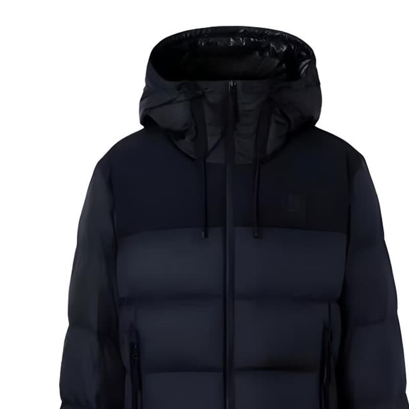 Зимняя куртка Burberry Logo Hooded Down Jacket - изображение 3