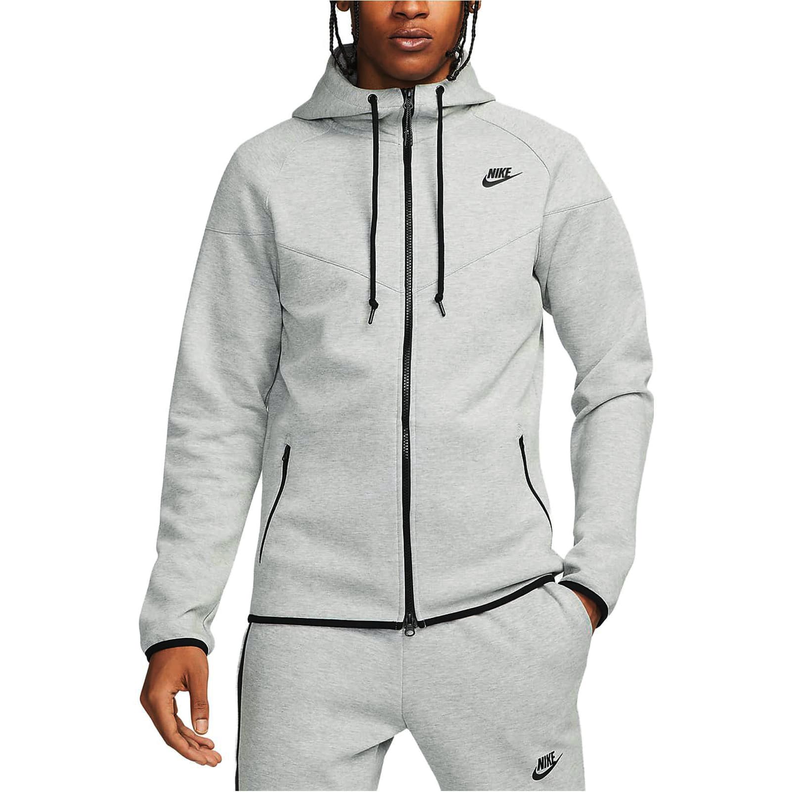 Худи Nike Sportswear Tech Fleece Hoodie Dark Grey - изображение 4