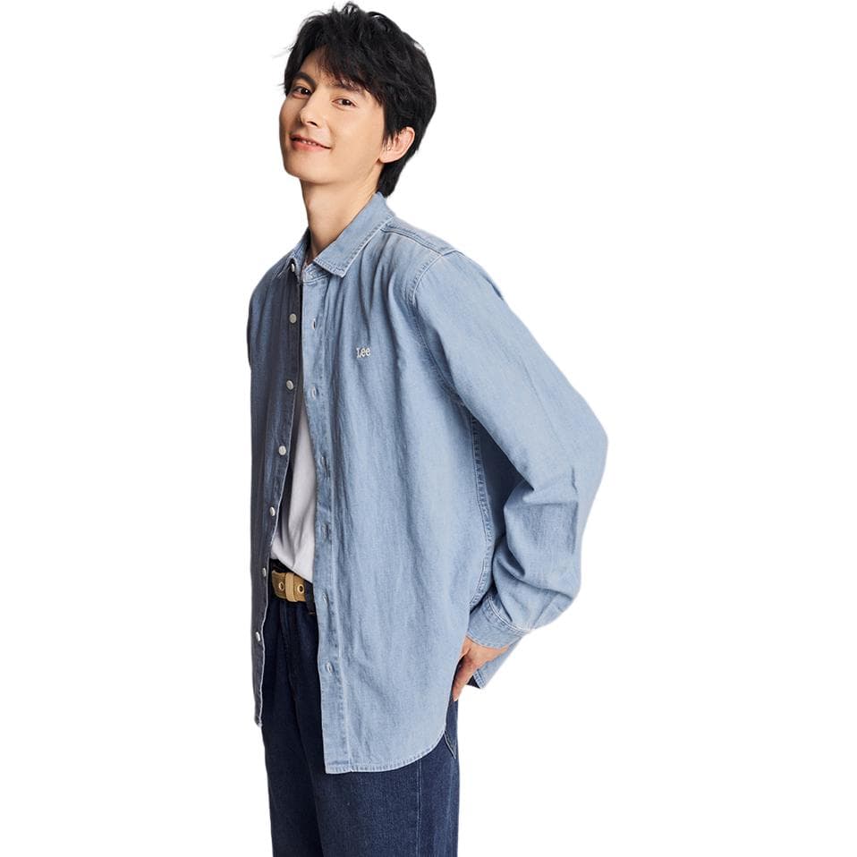 Кофта Lee Denim Long Sleeve Shirt - изображение 4