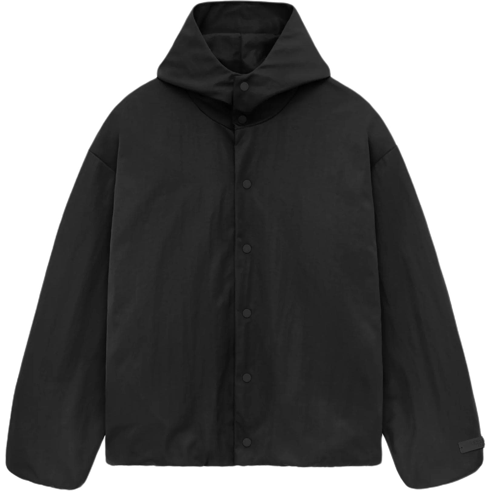 Куртка Fear of God ESSENTIALS Fall24 BACK to SCHOOL Текстурированный нейлоновый куртка с капюшоном и логотипом Coaches Jackett - изображение 2