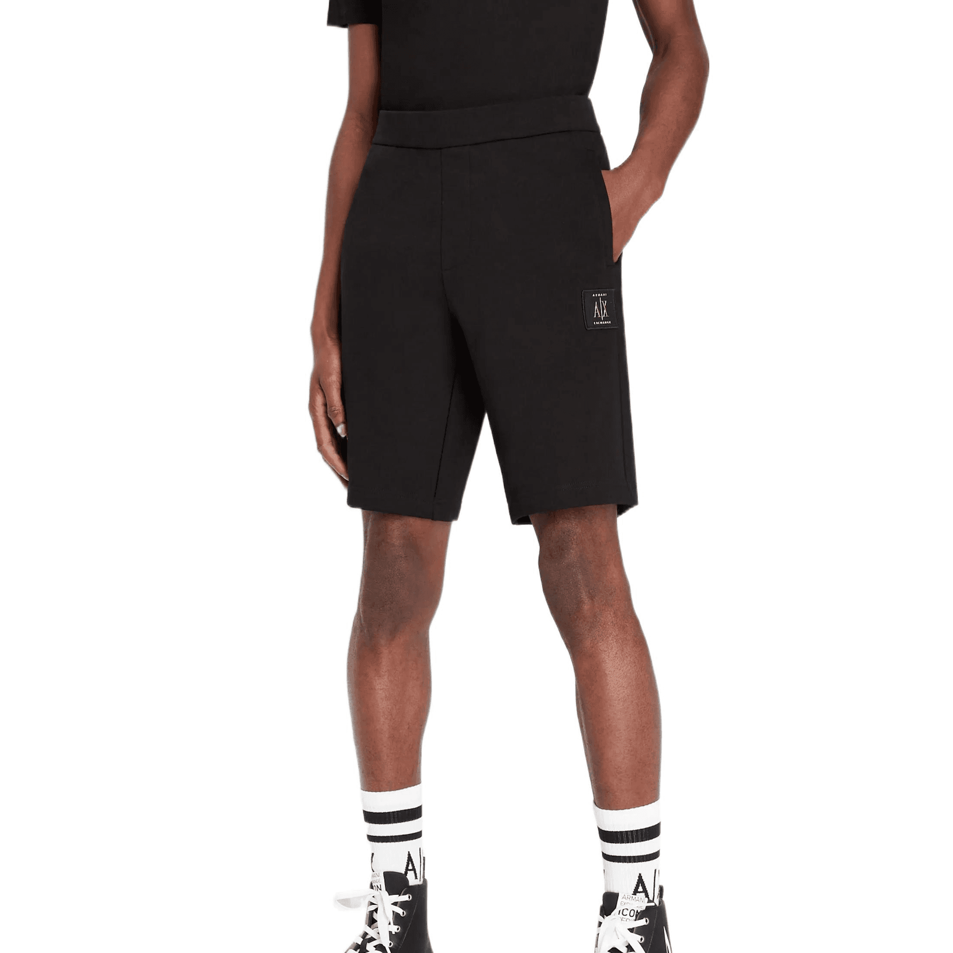 Шорты Armani Exchange Black Shorts - изображение 4