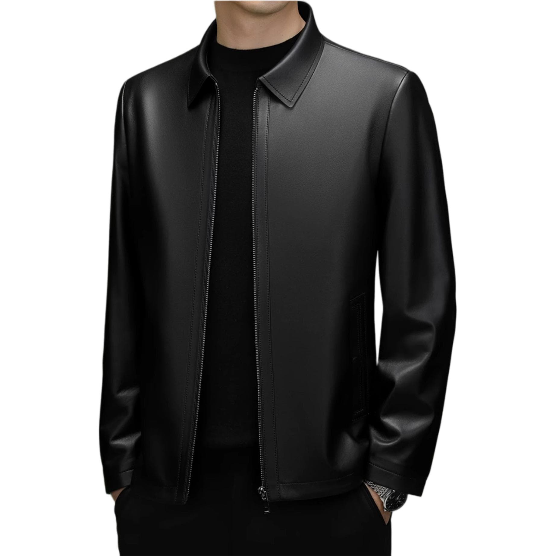 Кожаная куртки PIERRE CARDIN - изображение 3