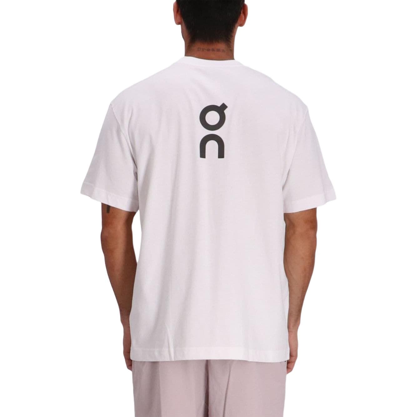 Футболка On RunningClub T-Shirt Мужская Белая - изображение 3