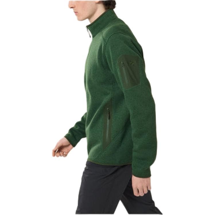 Arcteryx COVERT CARDIGAN Вязаная флисовая куртка с воротником-стойкой Мужской - изображение 2