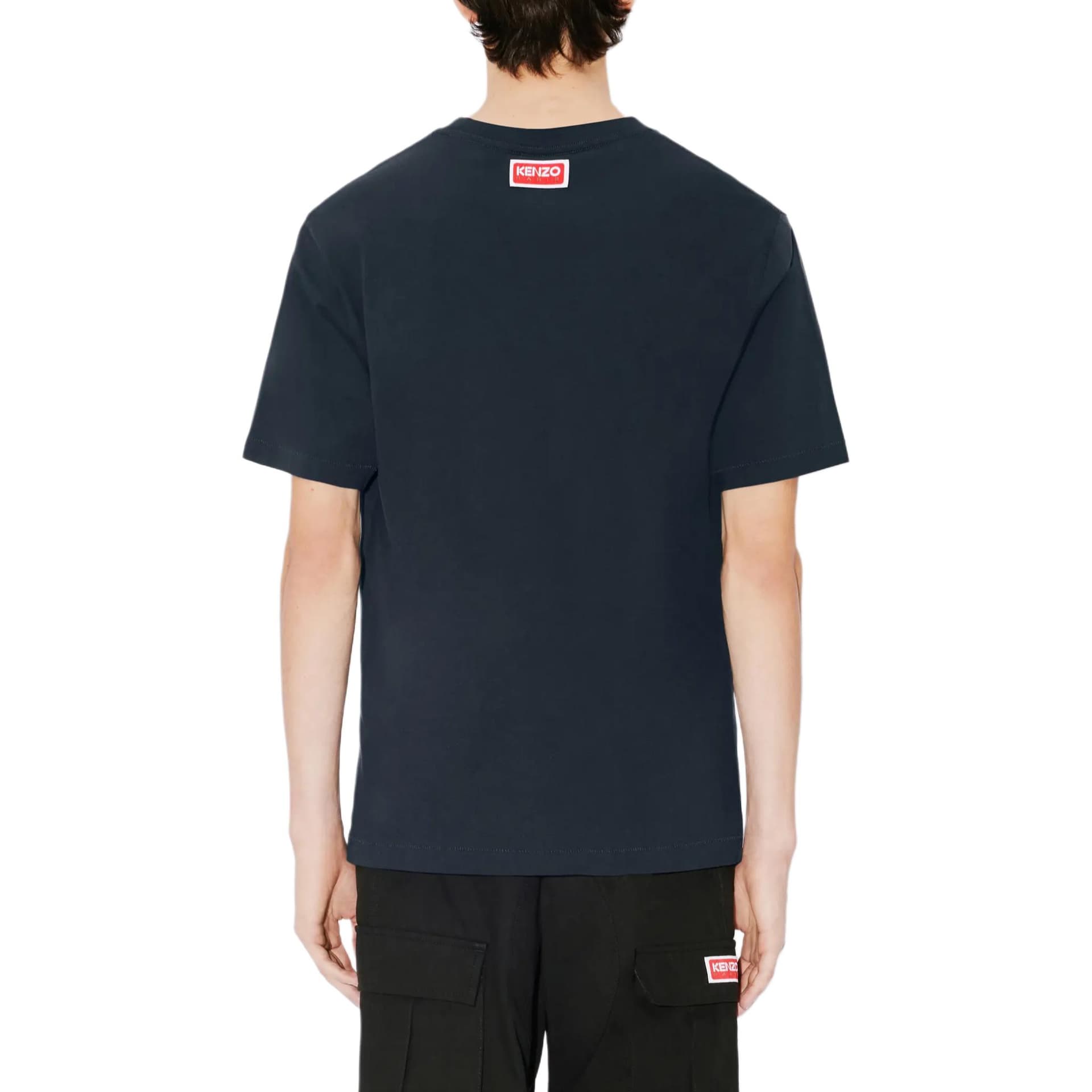 Футболка KENZO SS23 Navy T-Shirt - изображение 5