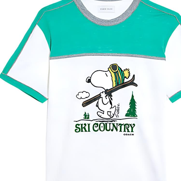 Футболка COACH x Peanuts Snoopy T - изображение 4
