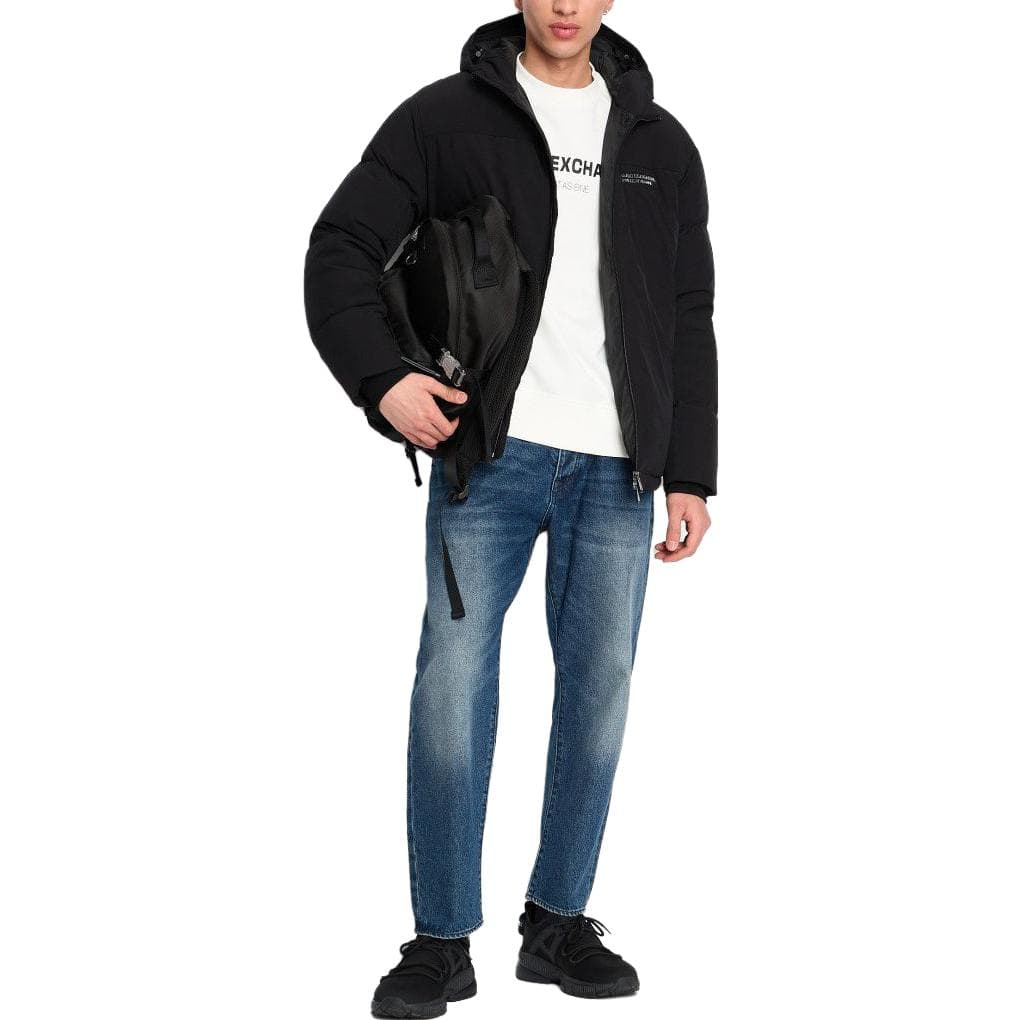 Зимняя куртка ARMANI EXCHANGE FW23 Logo - изображение 5