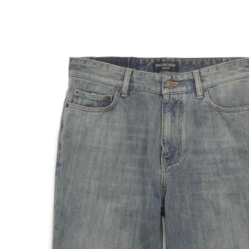 Джинсовые шорты Balenciaga SS23 Denim Shorts - изображение 3