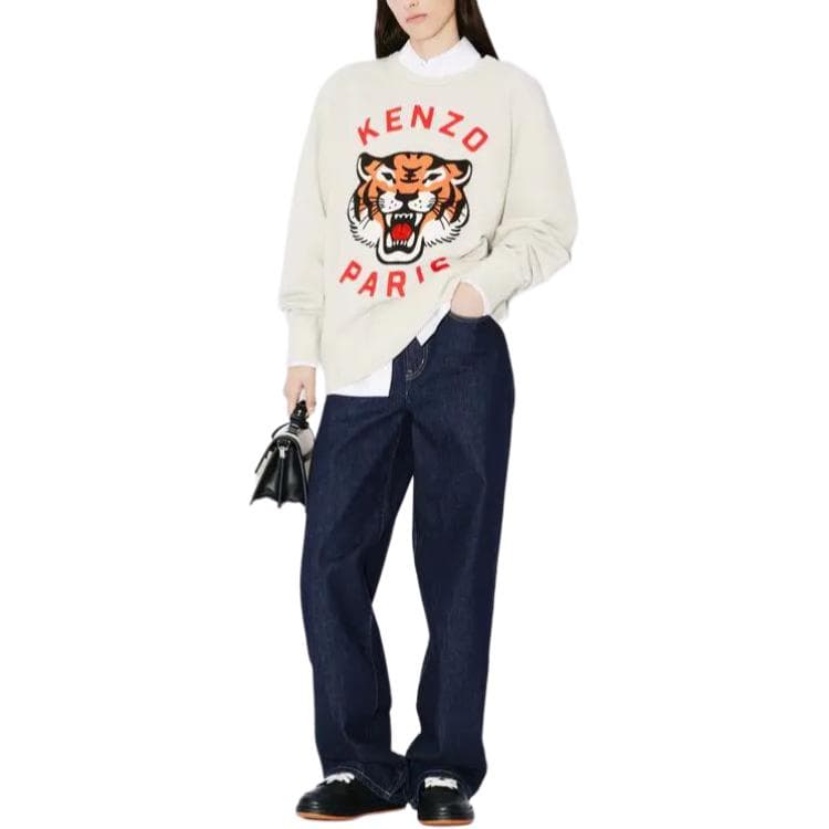 Кофта KENZO Embroidered Oversized Genderless Sweatshirt Logo - изображение 4