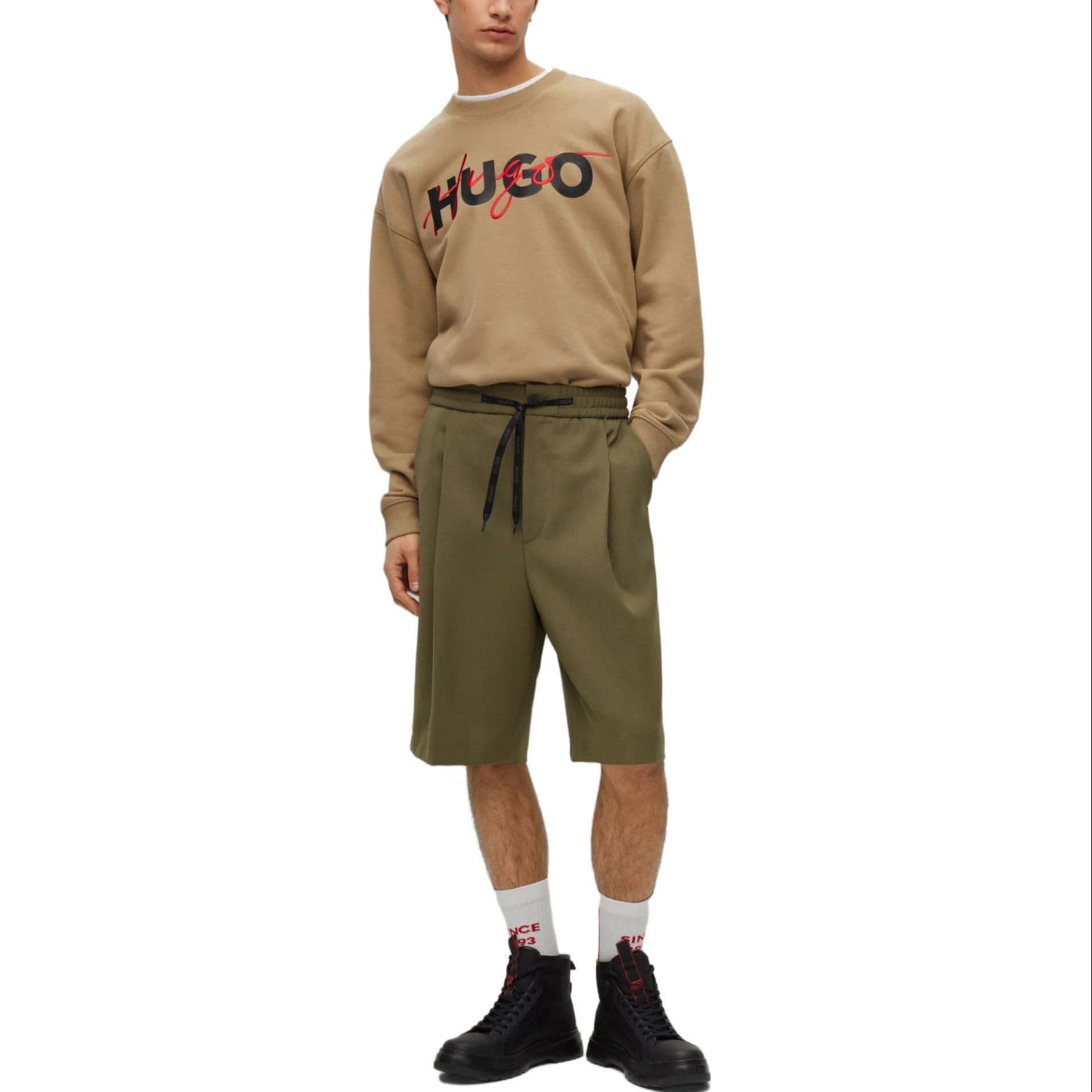 Худи HUGO BOSS Толстовка Мужской Светло-янтарный - изображение 4