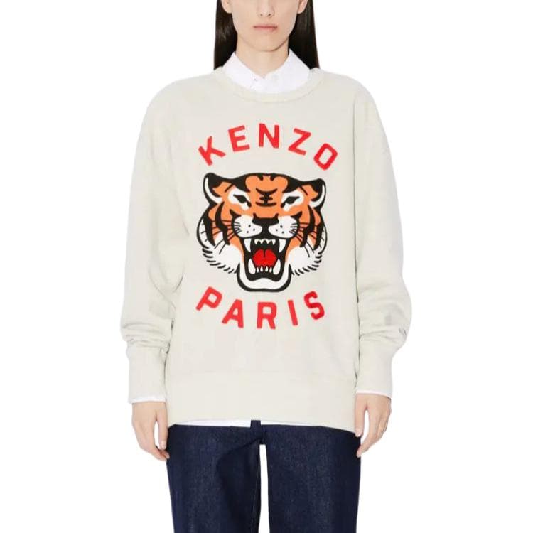 Кофта KENZO Embroidered Oversized Genderless Sweatshirt Logo - изображение 7