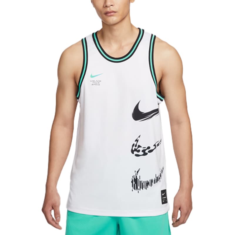 Баскетбольная майка Nike Basketball Tank Top White - изображение 4