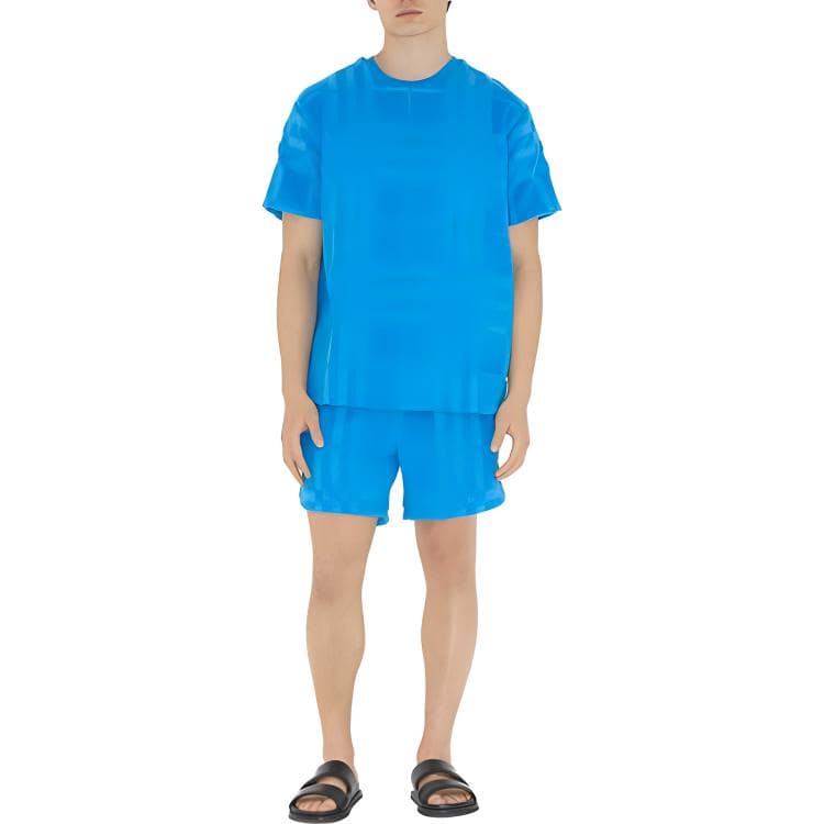 Шорты Burberry SS23 Blue Shorts - изображение 2