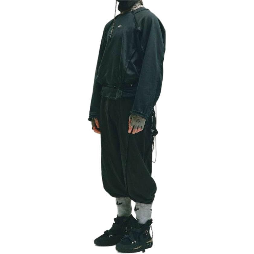 Штаны adidas Originals x HAMCUS FW23 Black Joggers - изображение 3