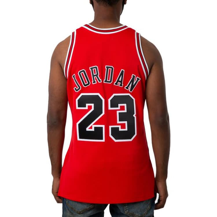 Баскетбольная майка Mitchell Ness NBA AU 1997-98 23 - изображение 3