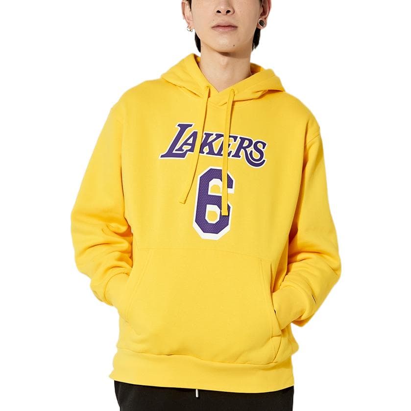 Худи Nike LeBron 6 Hoodie Yellow - изображение 4