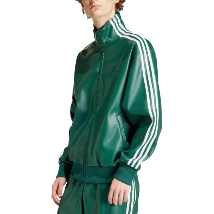 Куртка adidas Adicolor Leather Jacket - изображение 2