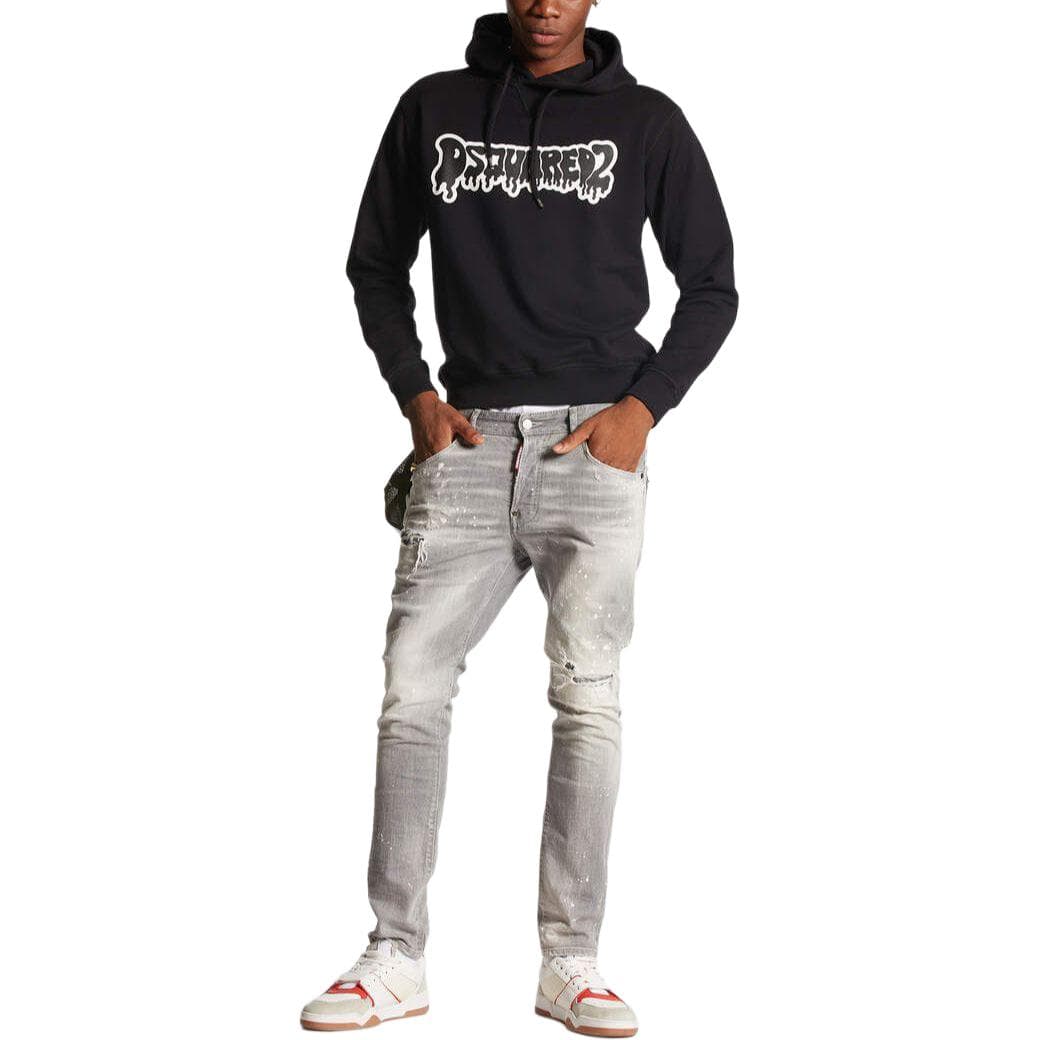 Штаны DSQUARED 2 Spotted Wash Skater Jeans - изображение 3