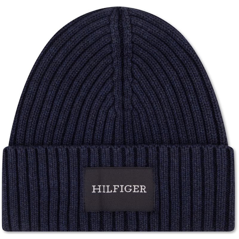 Шапка Tommy Hilfiger Шерстяная смесь Мужская шапка-бини - изображение 1