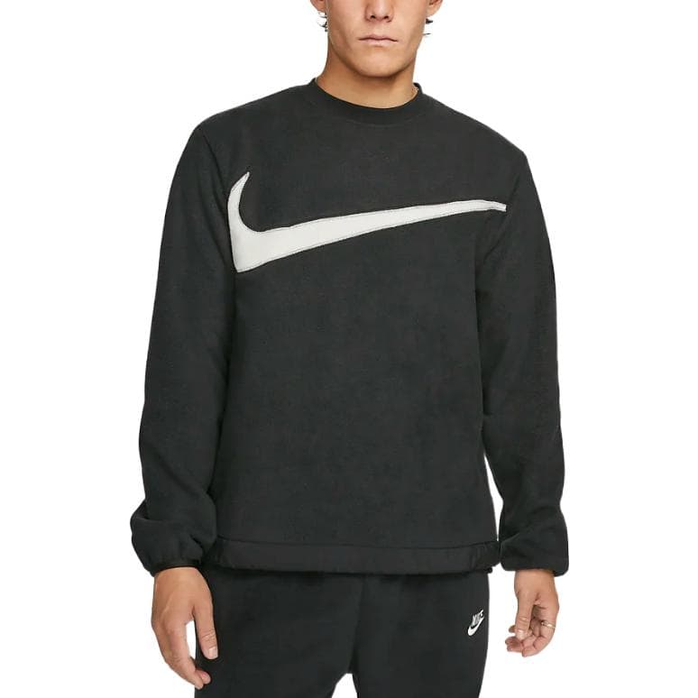 Худи Nike As M Nk Club+ Fleece Crew Black - изображение 4