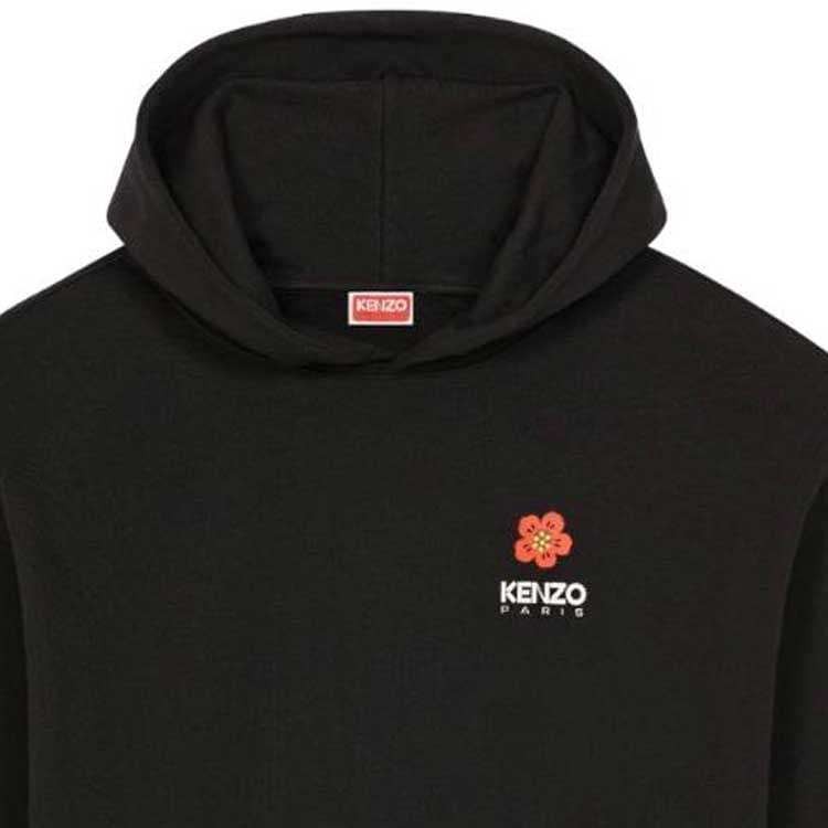Худи KENZO Hoodie Black - изображение 11