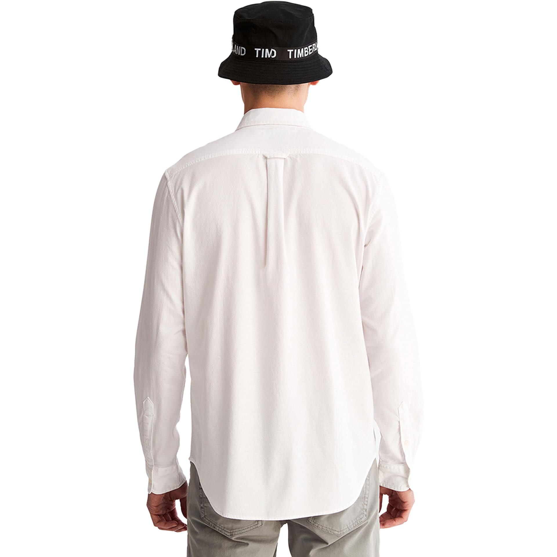 Рубашка Timberland Oxford Shirt White - изображение 4