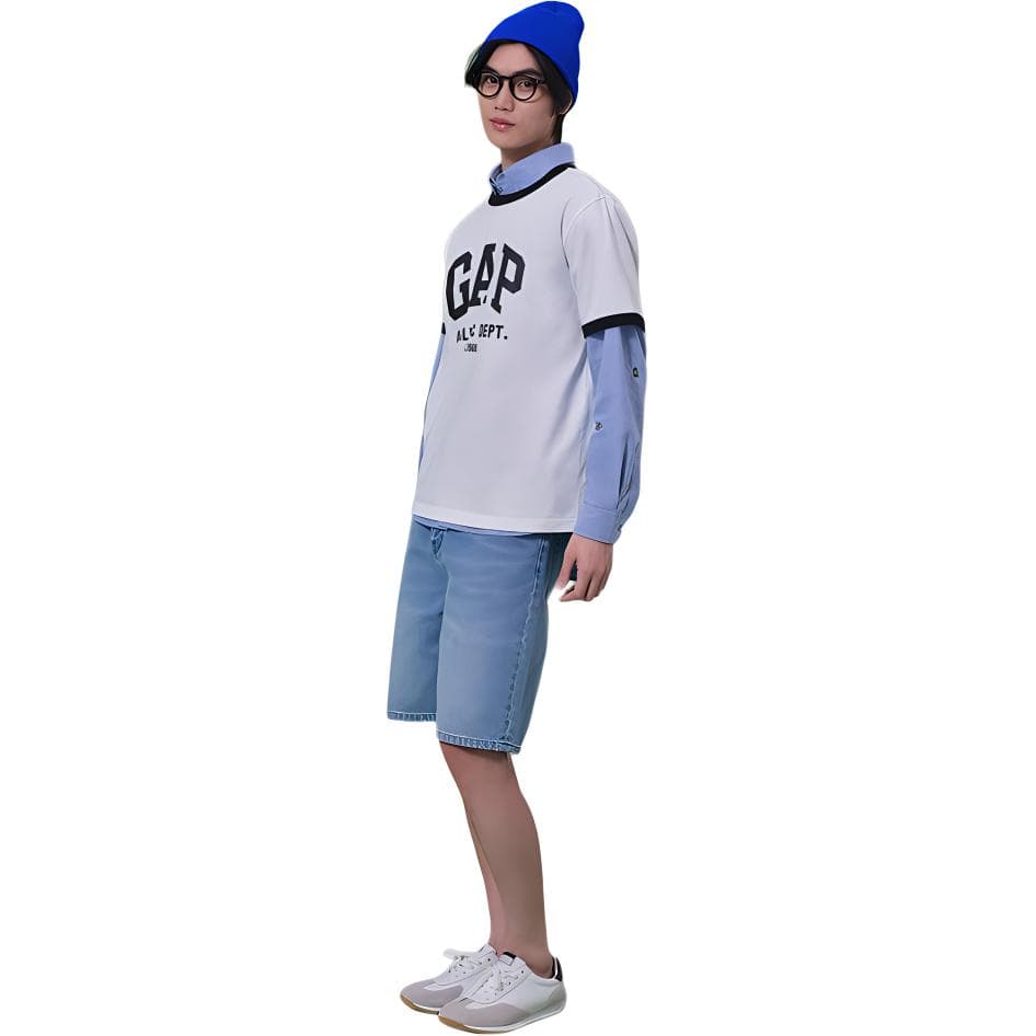 Джинсовые шорты GAP Мужские Джинсовые Шорты - изображение 3