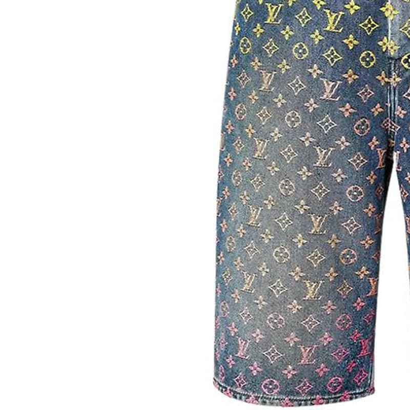 Джинсовые шорты Louis Vuitton - изображение 4