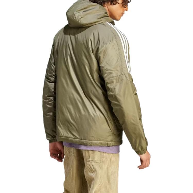 Куртка adidas Essentials Insulated Hooded Jacket Logo - изображение 3