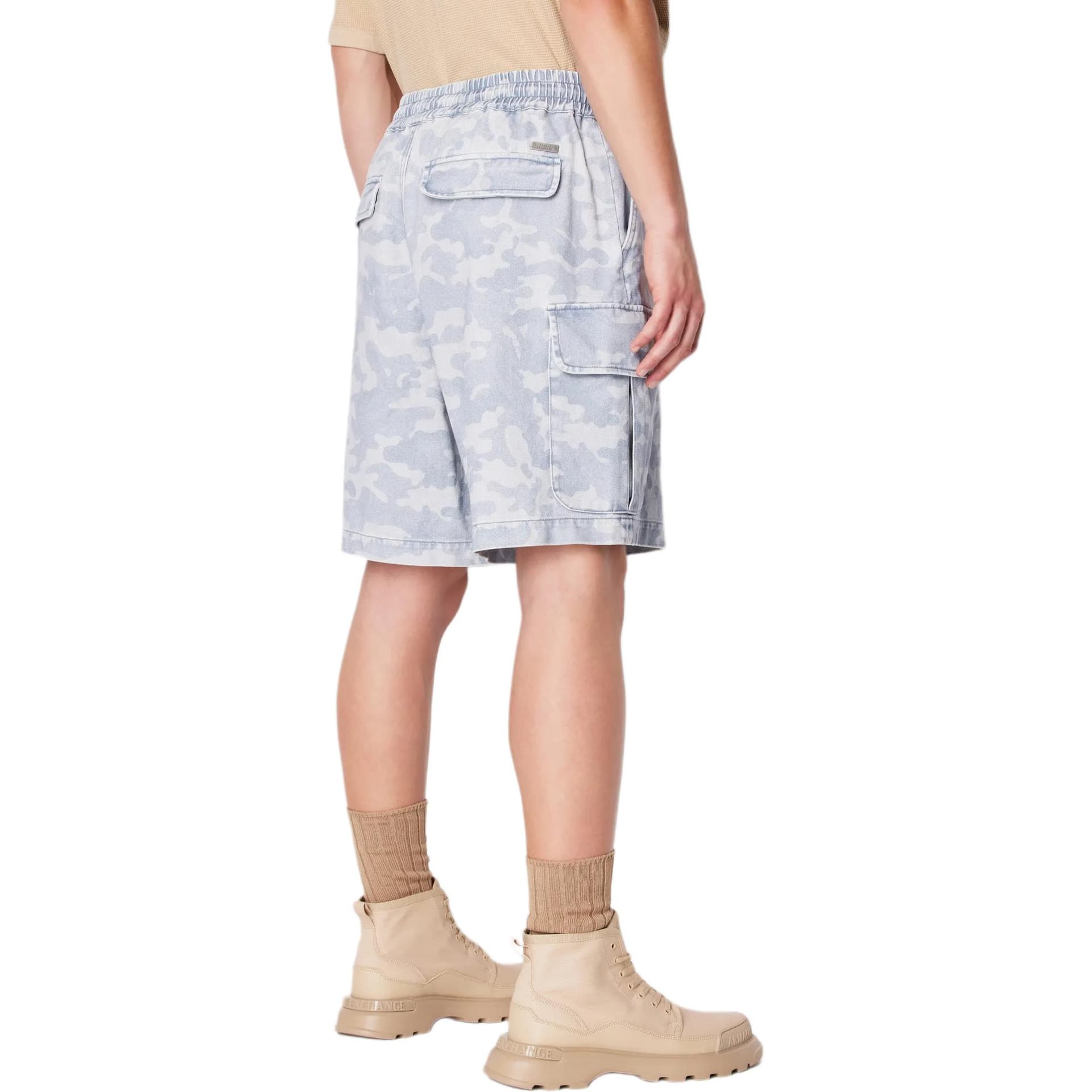 Джинсовые шорты ARMANI EXCHANGE SS24 - изображение 3
