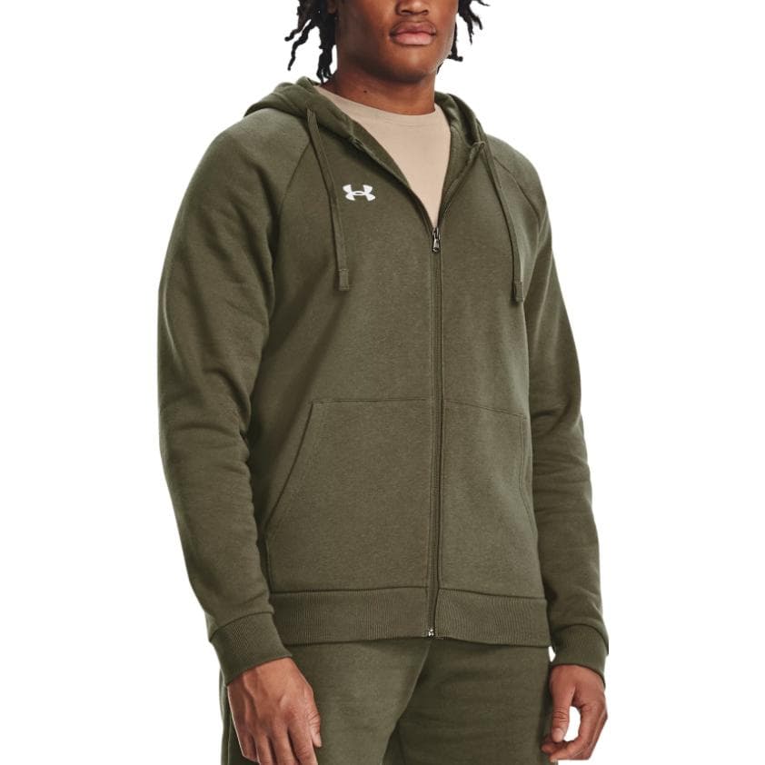 Худи Under Armour Rival Fleece Full-Zip Hoodie Logo - изображение 3