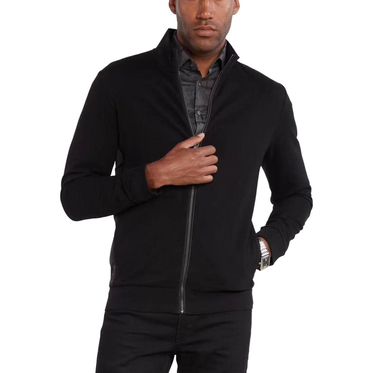 Куртка HUGO BOSS Куртки и Пальто Мужской Черный - изображение 4