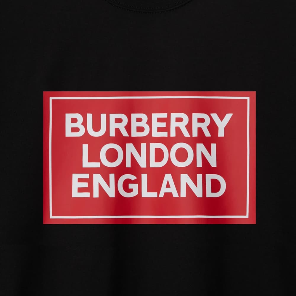Футболка Burberry SS24 T Рубашка Мужской Черный - изображение 12