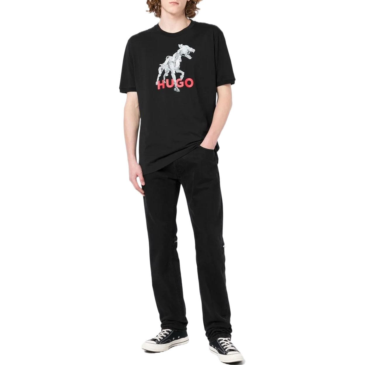 Футболка HUGO BOSS SS22 LogoT - изображение 3