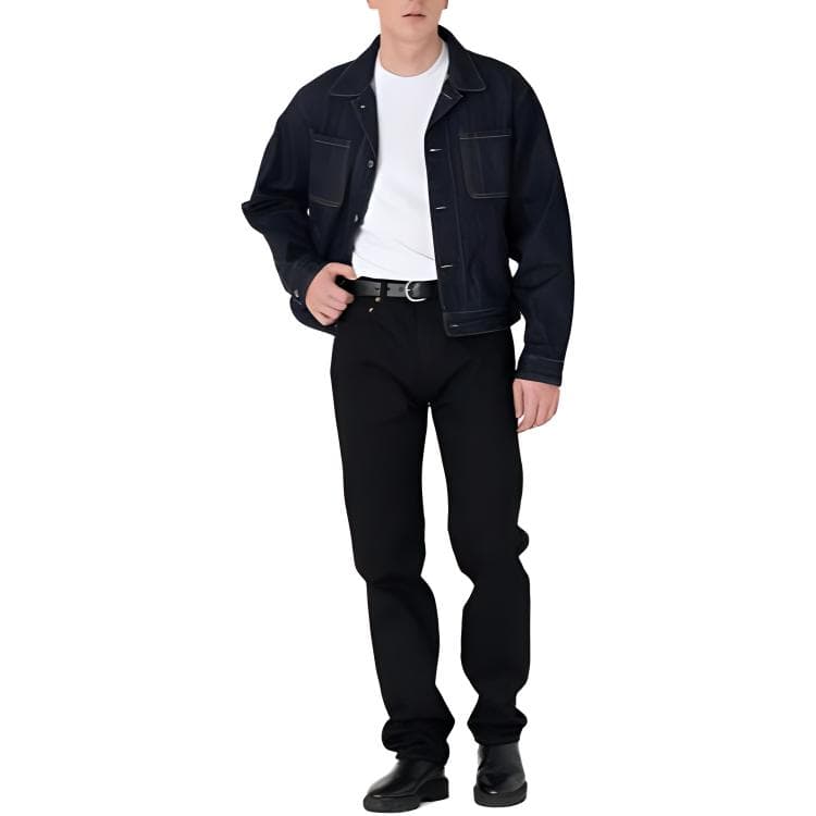 Джинсовая куртка Levis Denim Jacket Deep Indigo - изображение 3