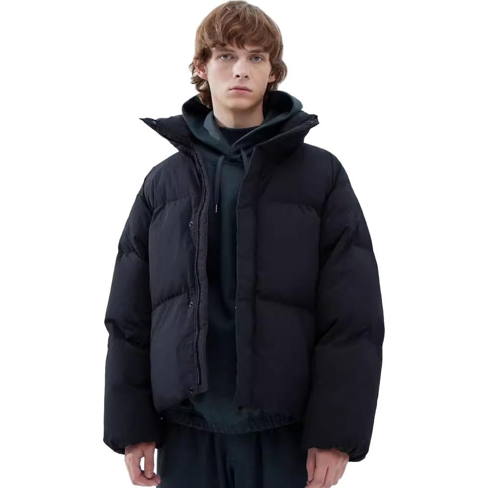 Зимняя куртка пуховик UNIQLO U Series Black Puffer Jacket - изображение 2