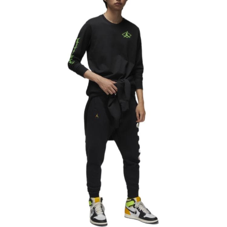 Штаны Jordan Flight Mvp Logo - изображение 6